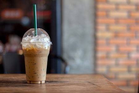 iced coffeeの写真素材