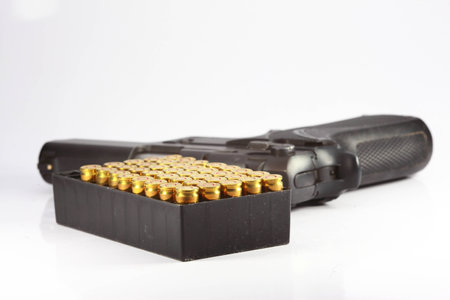 gun and bullet