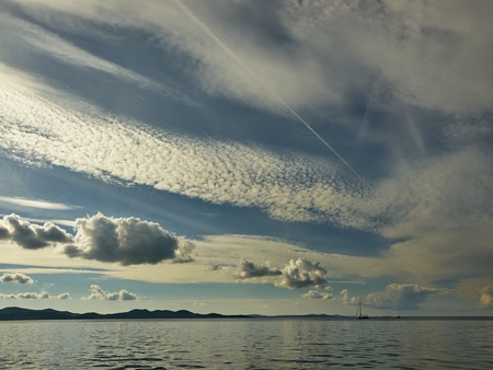 Near Zadar, Croatia, Adriatic sea,