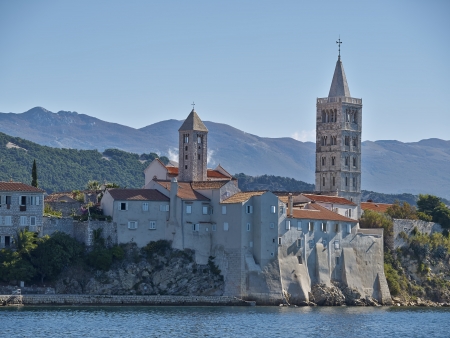 Part of Island of Rab Monastery of Sv  Andrew         の写真素材