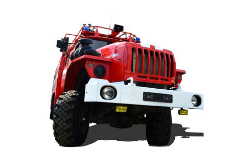 fire truckの写真素材