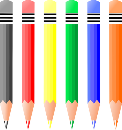 pencilsのイラスト素材