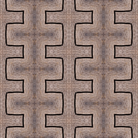 Wood texture in zig zag pattern with annual rings made seamlessの写真素材