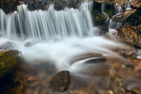 Waterfall in green nature in Austria