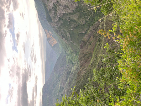 Mountains in the Tatev Monastery, Armenia