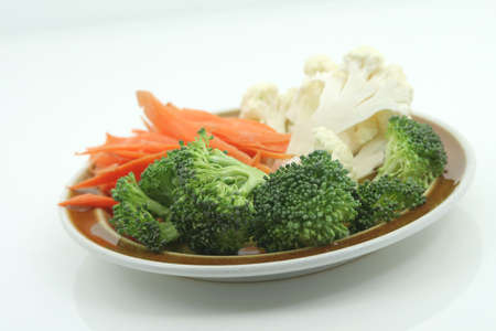  plate of veggiesの写真素材