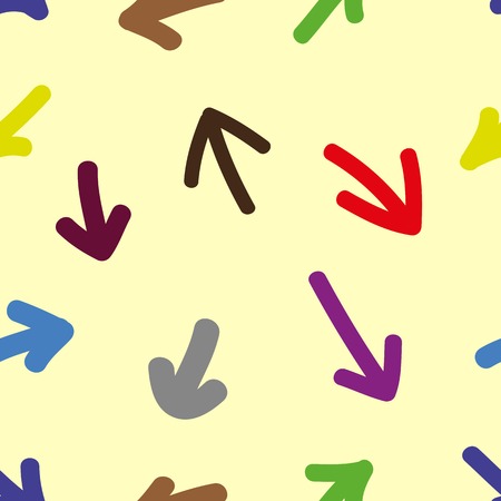 Color shooters diversely on a light background seamless textureのイラスト素材