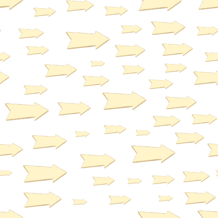 Seamless texture with road signs in different directionsのイラスト素材