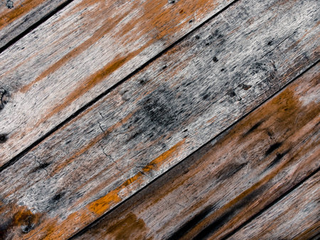 Old wooden boardsの写真素材