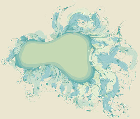 Lines, sketchy elements, middle background, painted elements and background color are all on separate layers. Lines and sketchy shapes are all separate elements. Easy to change colors. のイラスト素材