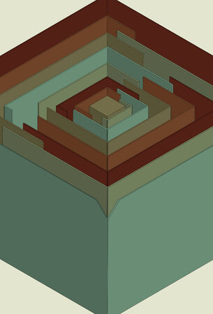Main element is grouped together on same layer. のイラスト素材