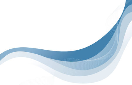 Abstract wave background. All items grouped on same layer. Easy to manipulate and change colors. のイラスト素材
