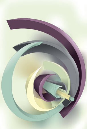 Note: gradient mesh is used for background. Main elements are on same layer grouped separately. Background mesh is on separate layerのイラスト素材