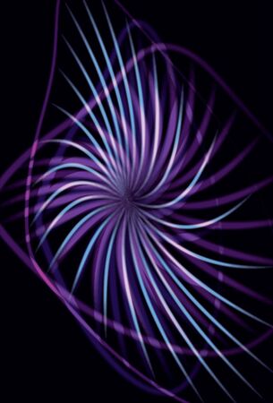 Blurry abstract purple pinwheel backgroundの写真素材