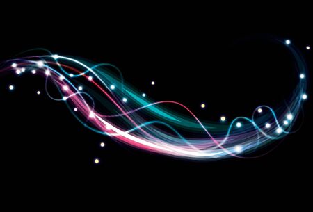 Blurry abstract colorful light effect backgroundの写真素材