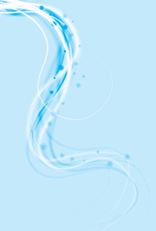 Blurry abstract light blue wispy backgroundのイラスト素材