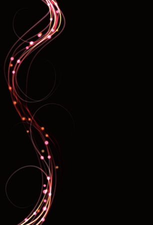 Blurry abstract pink swirl light effect background.のイラスト素材