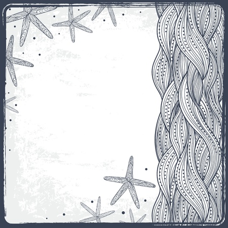 Abstract Wave backgroundのイラスト素材