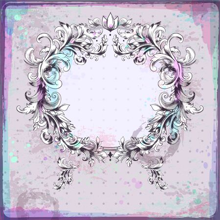 Vector set of design elementsのイラスト素材