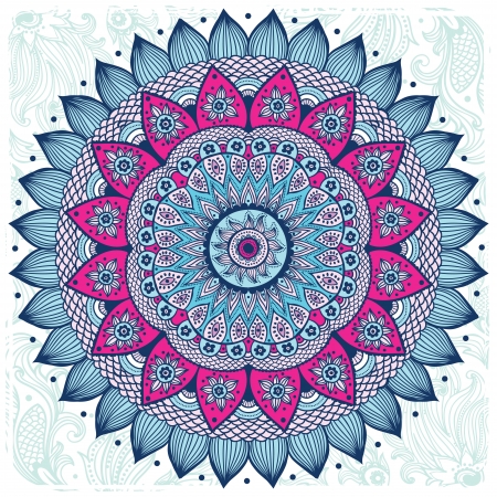 Beautiful ornamentのイラスト素材