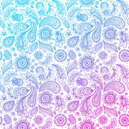 Beautiful vintage floral pattern for your businessのイラスト素材