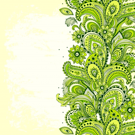 Beautiful vintage ornamentのイラスト素材