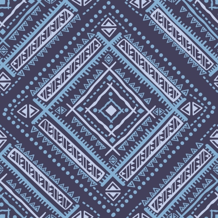 Tribal vintage ethnic pattern seamless illustrationのイラスト素材