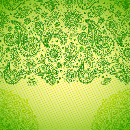 Beautiful vintage floral background for your businessのイラスト素材