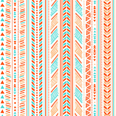 Tribal vintage ethnic seamless for your businessのイラスト素材