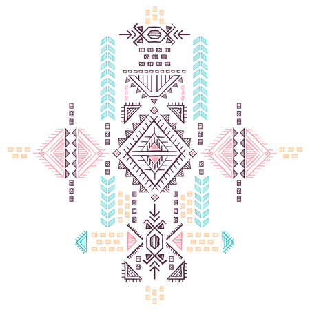 Tribal vintage ethnic background for your businessのイラスト素材