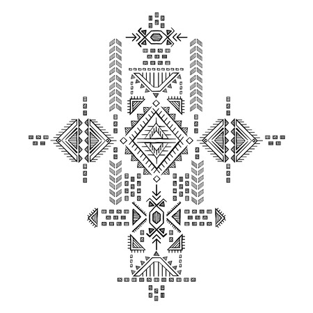 Tribal vintage ethnic background for your businessのイラスト素材