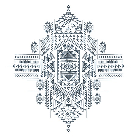 Tribal vintage ethnic background for your businessのイラスト素材