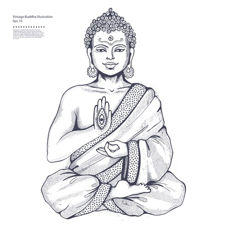 Set of ornamental Indian elements and symbolsのイラスト素材