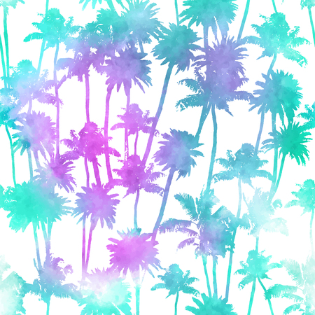 Vector Palm trees illustration for your businessのイラスト素材
