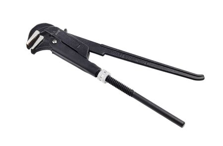 Alligator Wrench isolated on white backgroundの写真素材