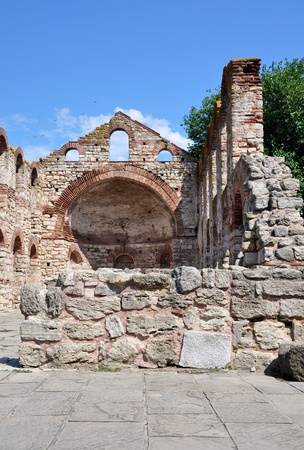 Bulgaria.&nbsp,Old&nbsp,Nessebar, Old&nbsp,Metropolitan Church&nbsp,of St. Sophia. の写真素材