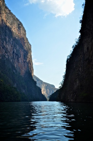 Sumidero Canyon in Mexicoの写真素材