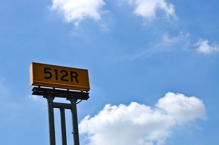 board signage for stop airplane, Suvarnabhumi airport,Thailandの写真素材