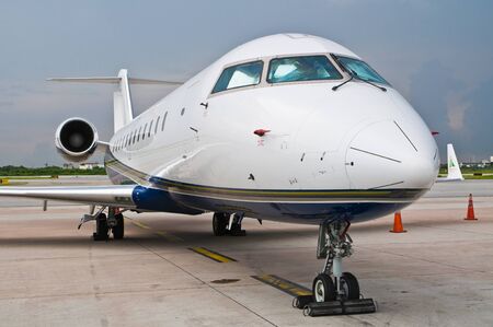 Airplane for business flightsのeditorial素材