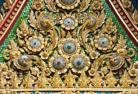 Thai style molding artの写真素材