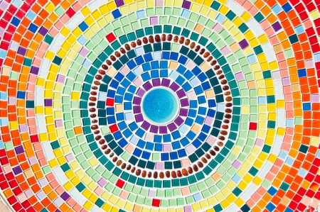 beautiful mosaicの写真素材