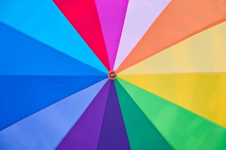 Colorful umbrella の写真素材