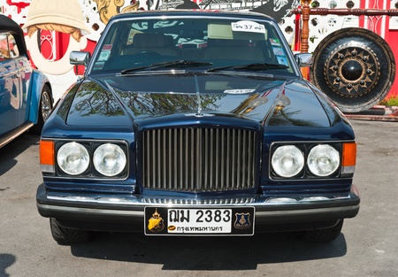 HUA HIN, THAILAND - DEC 16: Bentley on display in Hua Hin Vintage Cars Parade Festival 2011 at Hua...