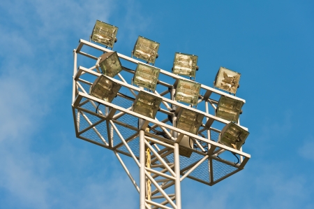 Spot light towerの写真素材