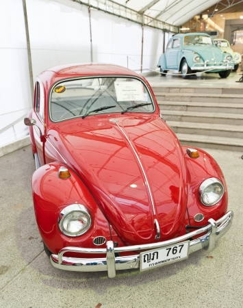 BANGKOK - JUNE 24: Volkswagen Beetle (1967)on display at The 36th Bangkok Vintage Car Concours on June 24, 2012 in Bangkok, Thailand.のeditorial素材