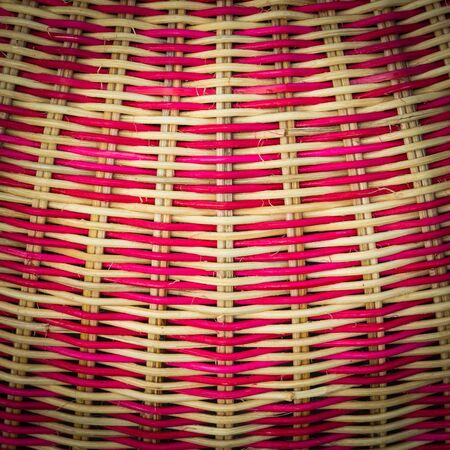 Texture of bamboo weaveの写真素材