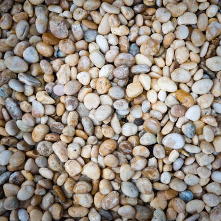 white stones and pebbleの写真素材