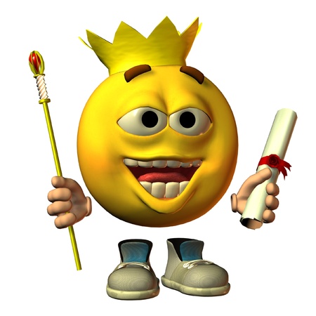 King Smileyの写真素材