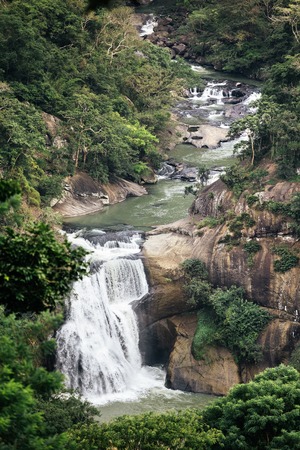 Mini Dunhinda Falls. Badulla, Sri Lanka.の写真素材
