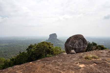 Fortress of Sigiriya. Sri Lanka.の写真素材